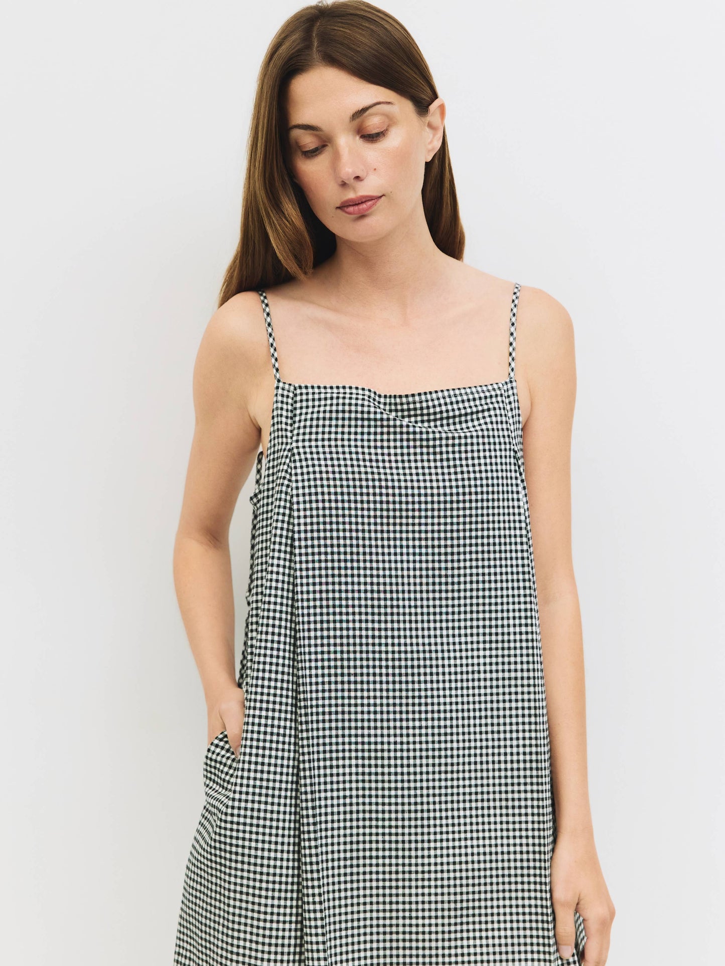 Gingham Mini Dress