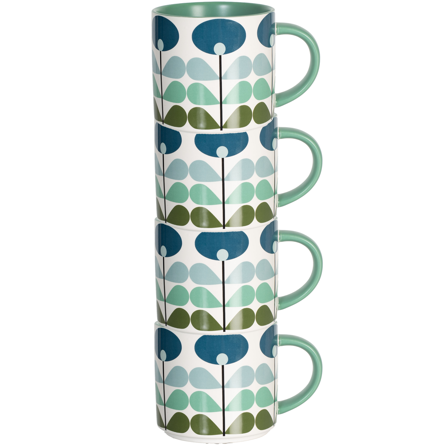Blue Flower Mug
