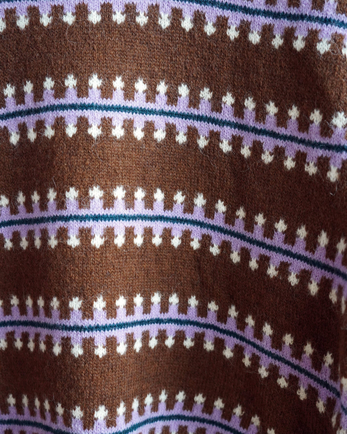 Walnut Vera Fairisle Sweater
