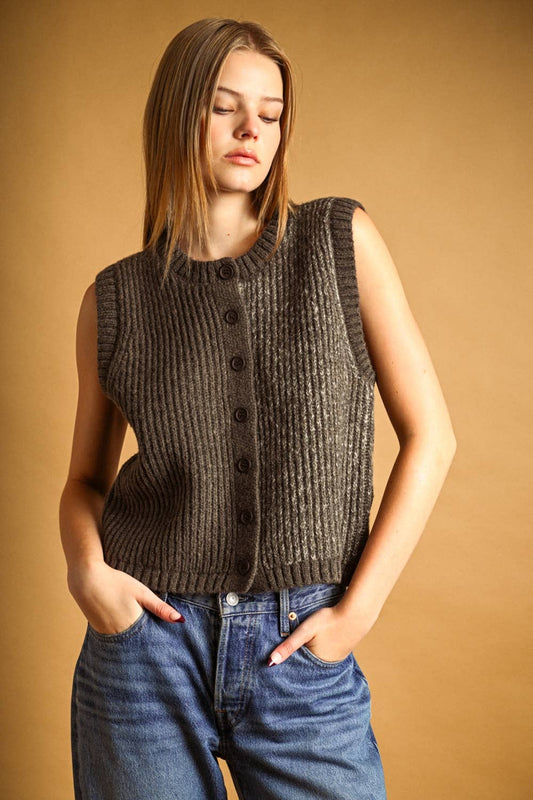 Color Contrasted Vest
