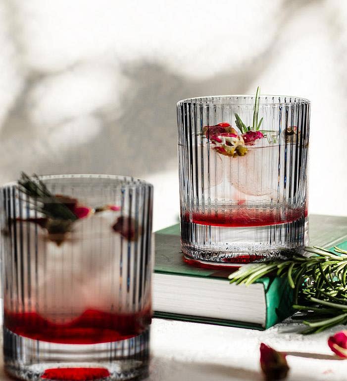 Vertical Optic Tumblers - Set of 2