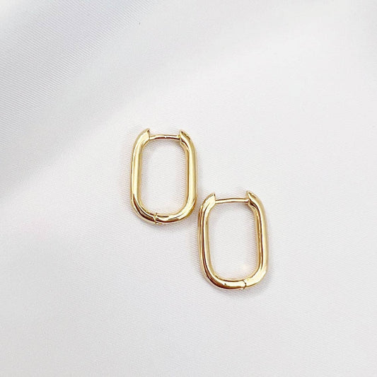 Oblong Hoops Small