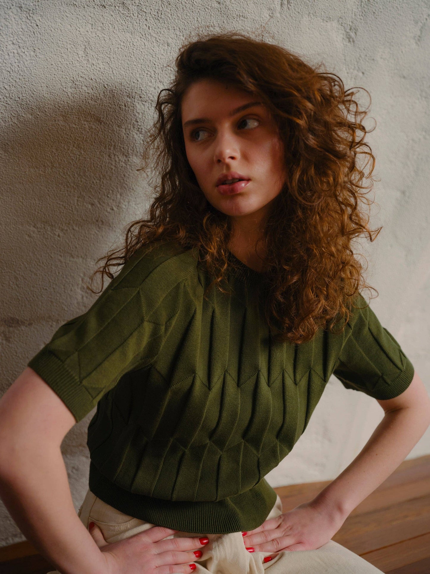 Spruce - Chevron Ruben Sweater