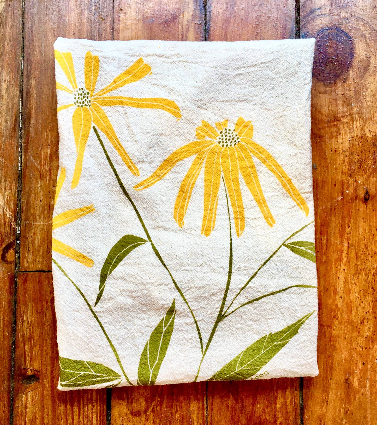 Black-eyed Susans Tea Towel