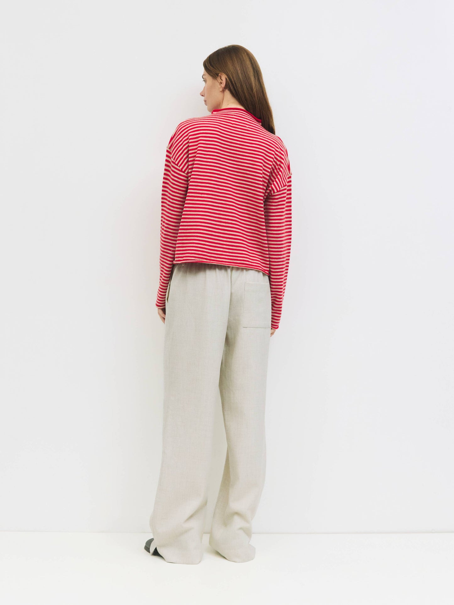 Elisa Striped Cardigan