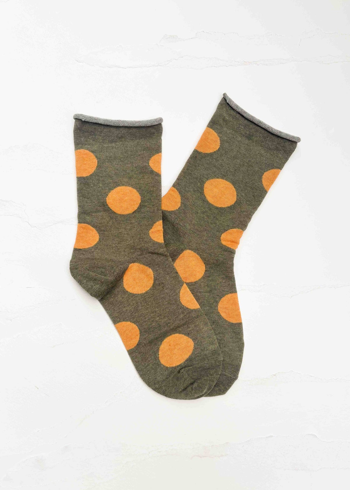 Golden Dot Everyday Crew Socks