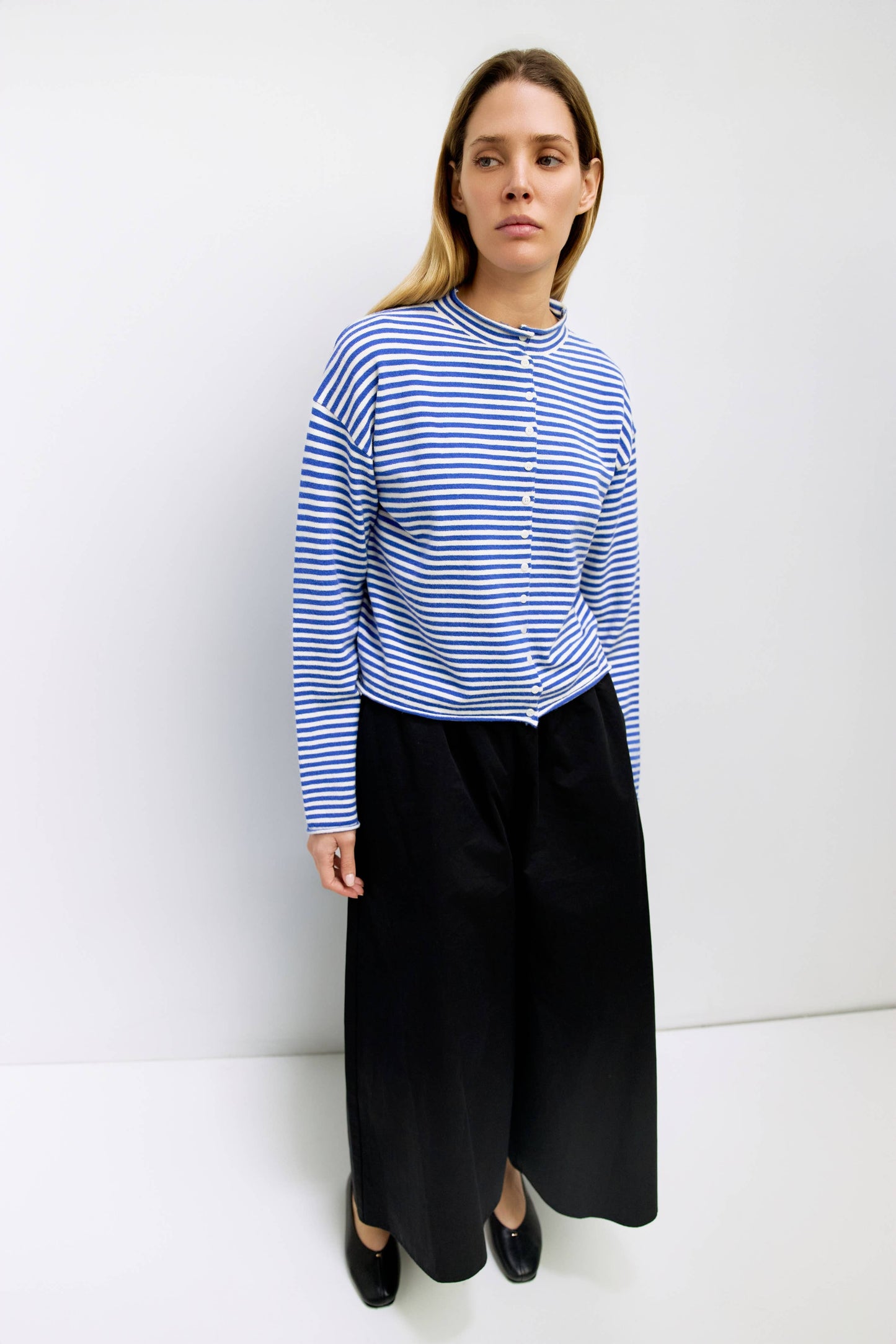 Elisa Striped Cardigan