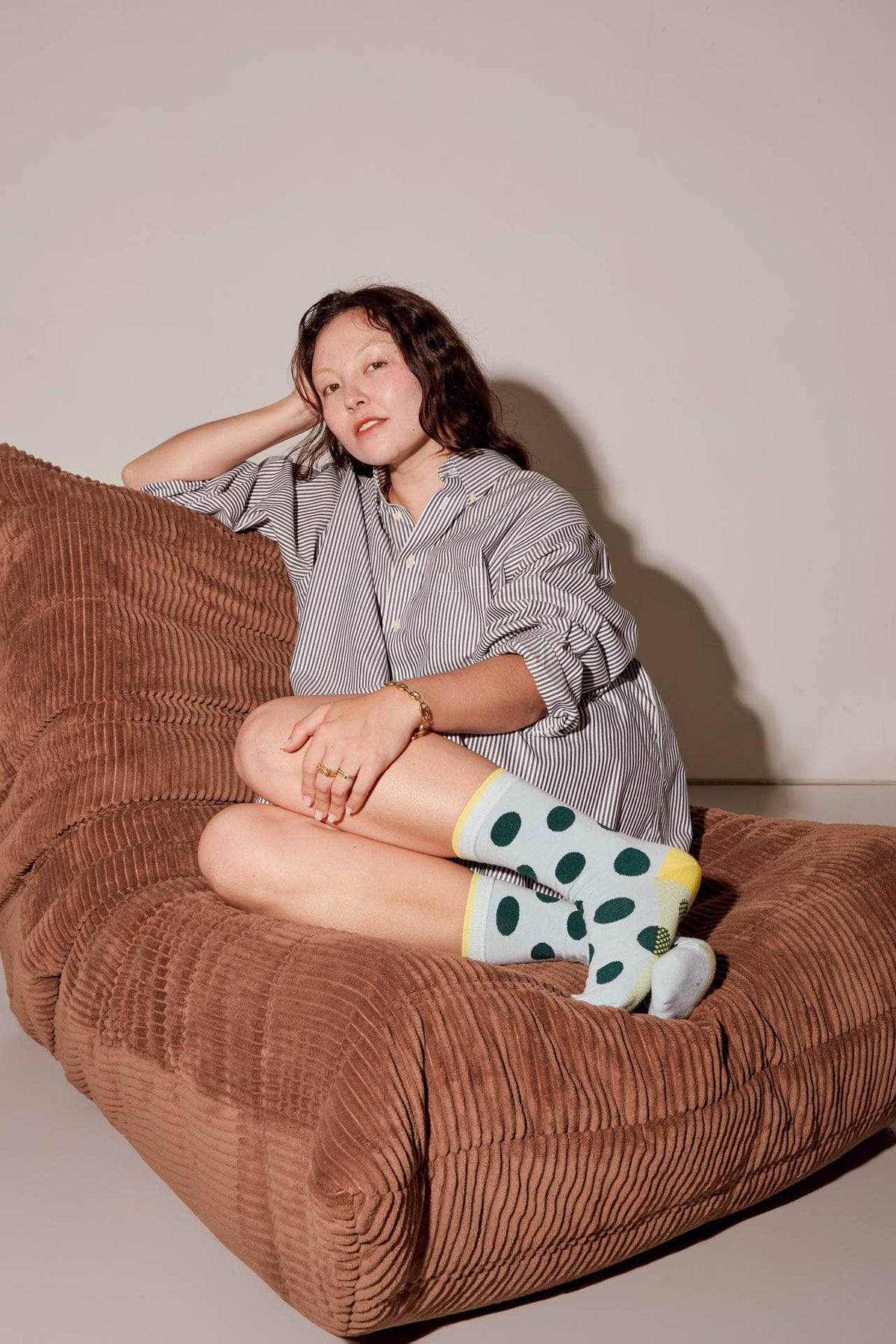 Mist - Panhandle Polka Dot Socks