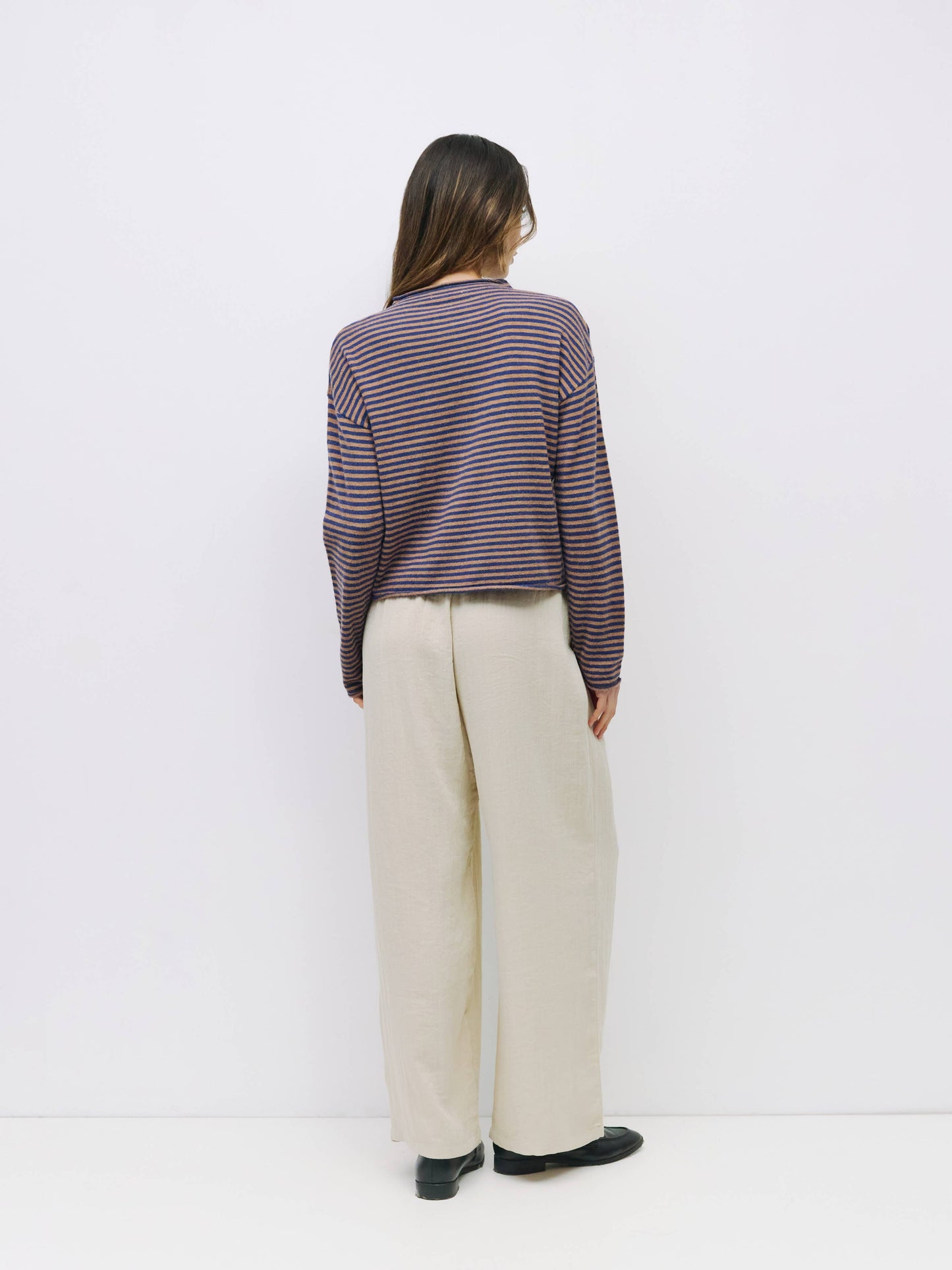 Elisa Striped Cardigan