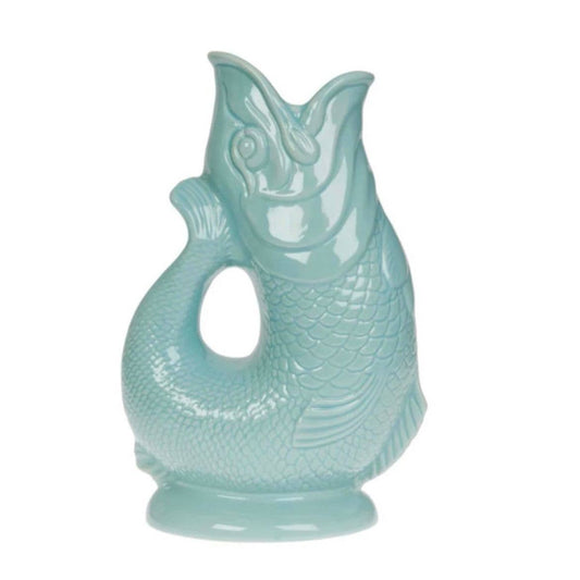 Aqua Eau De Nil Gluggle Jug