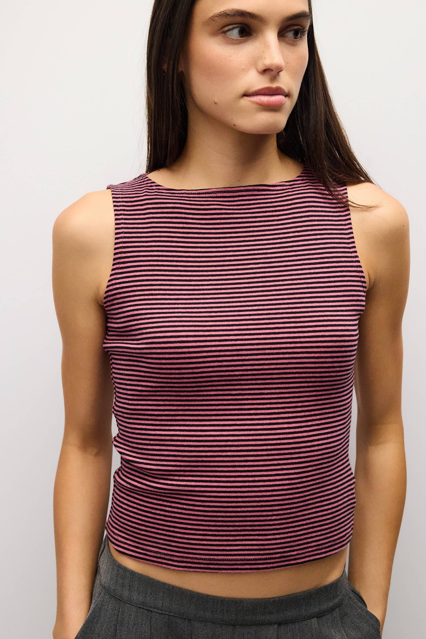 Adrienne Striped Tank
