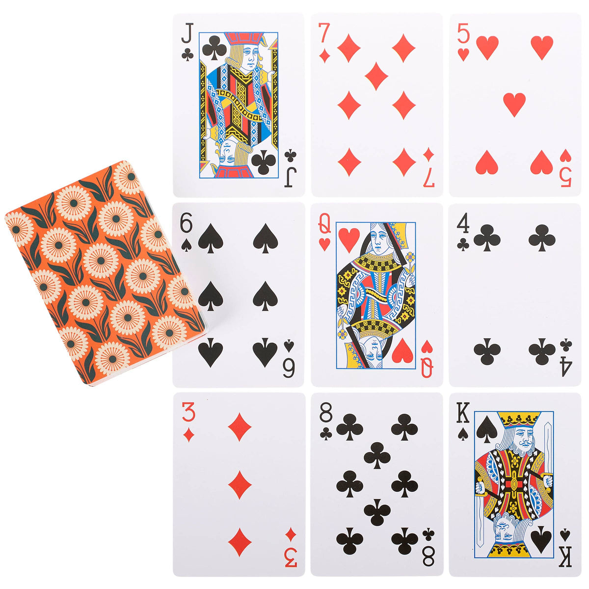Daisies Playing Cards