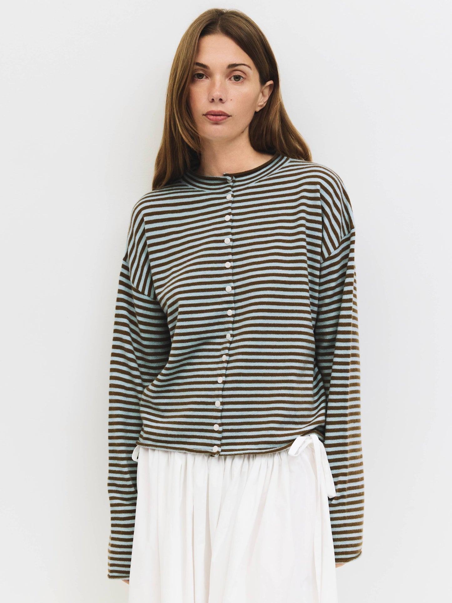 Elisa Striped Cardigan