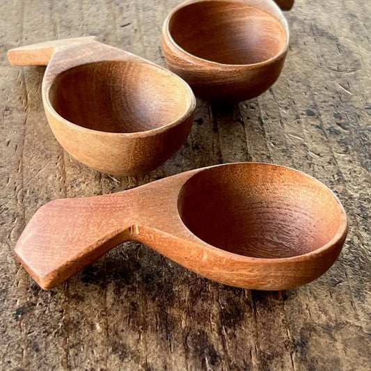 Tiny Wooden Scoop/Spoon