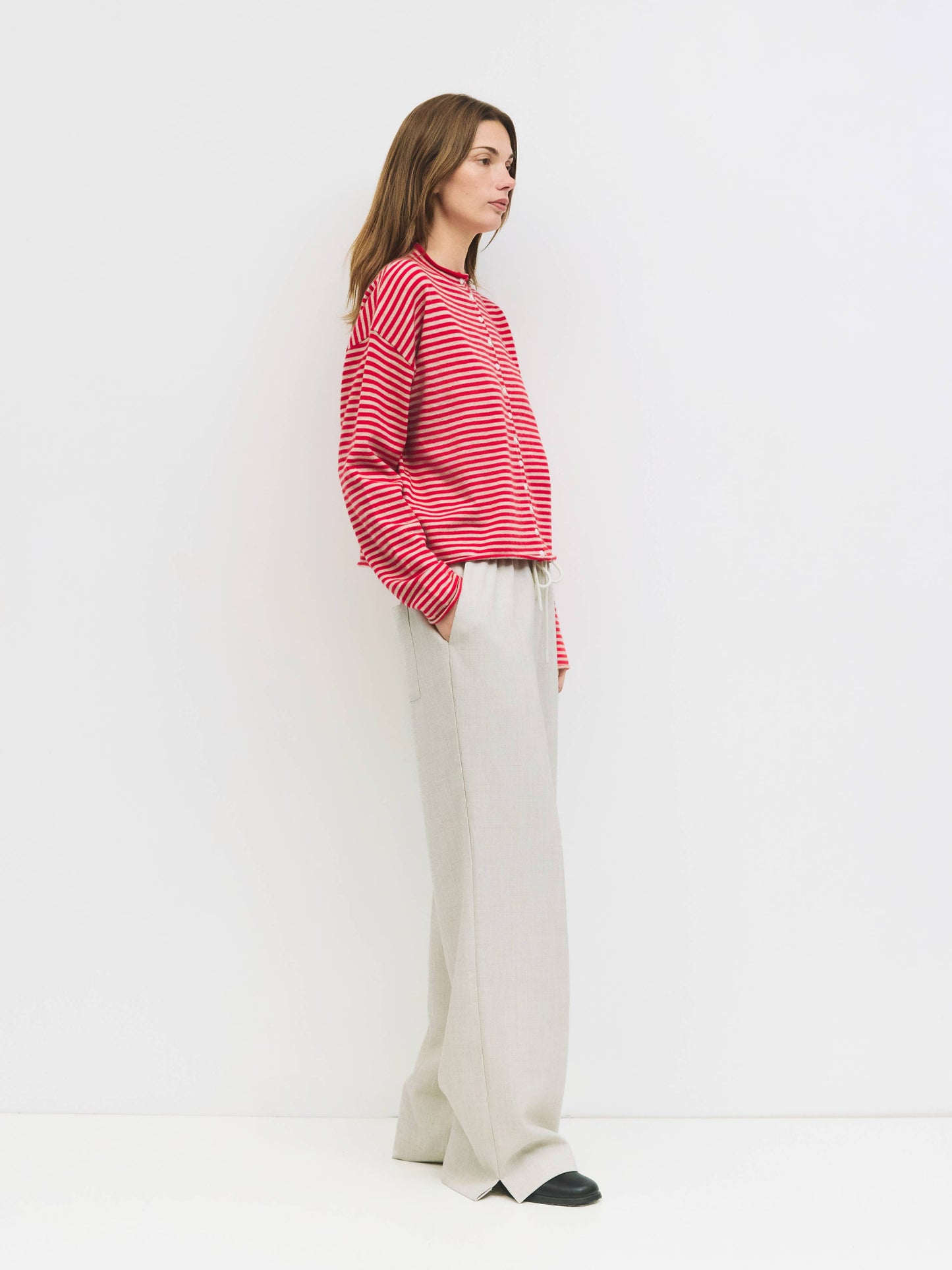 Elisa Striped Cardigan