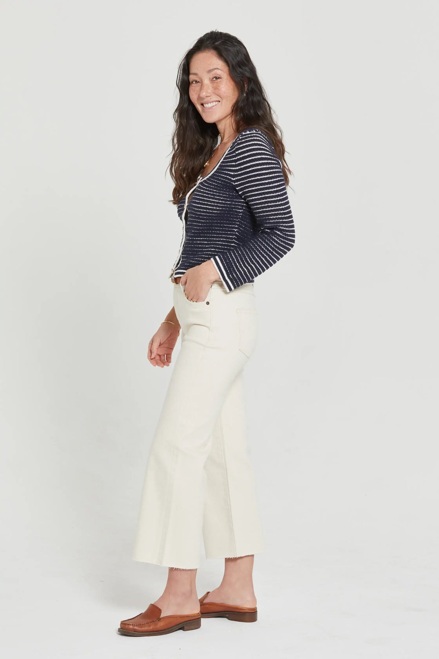 Aberdeen Crop High Rise Jean