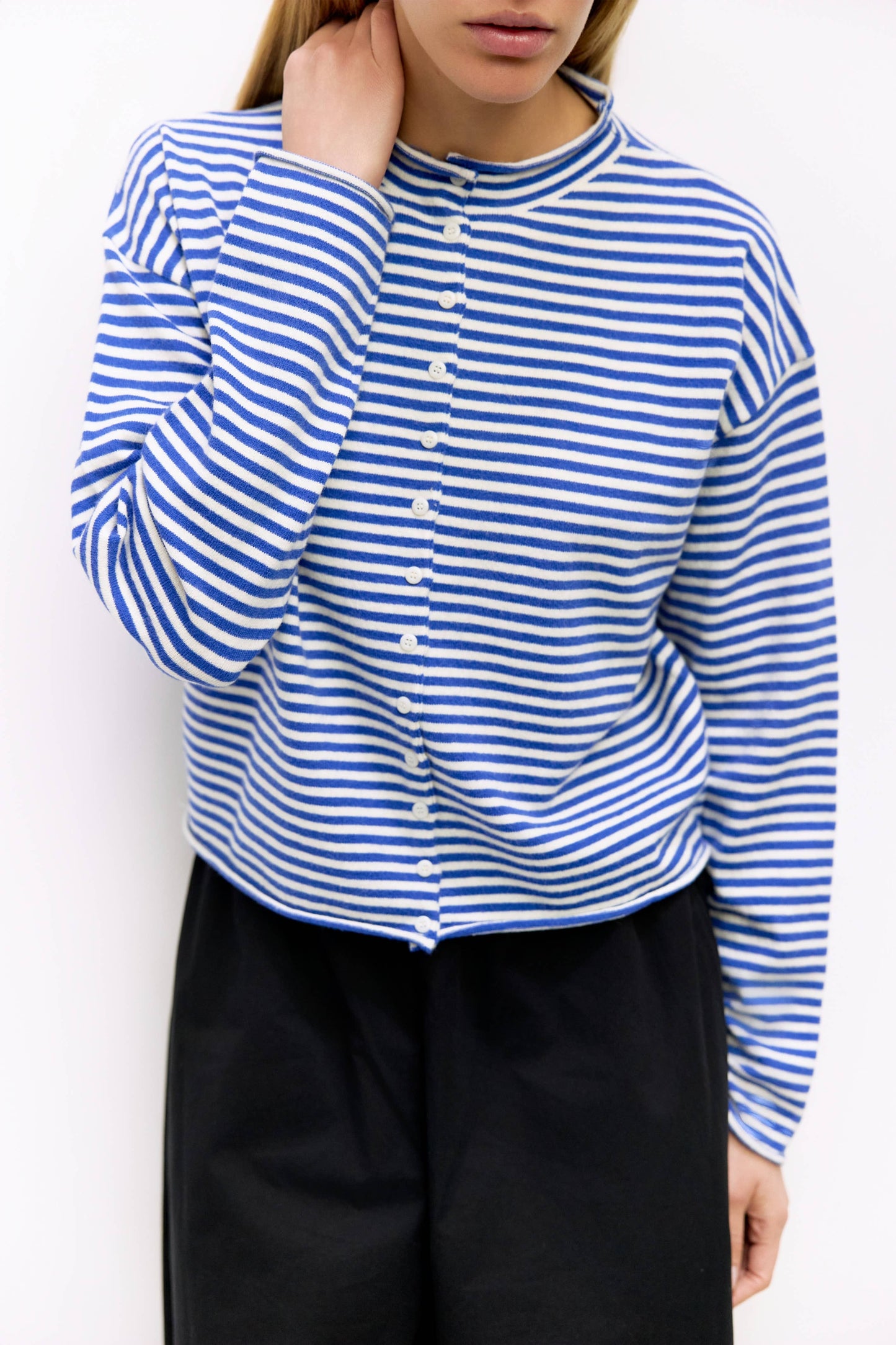 Elisa Striped Cardigan
