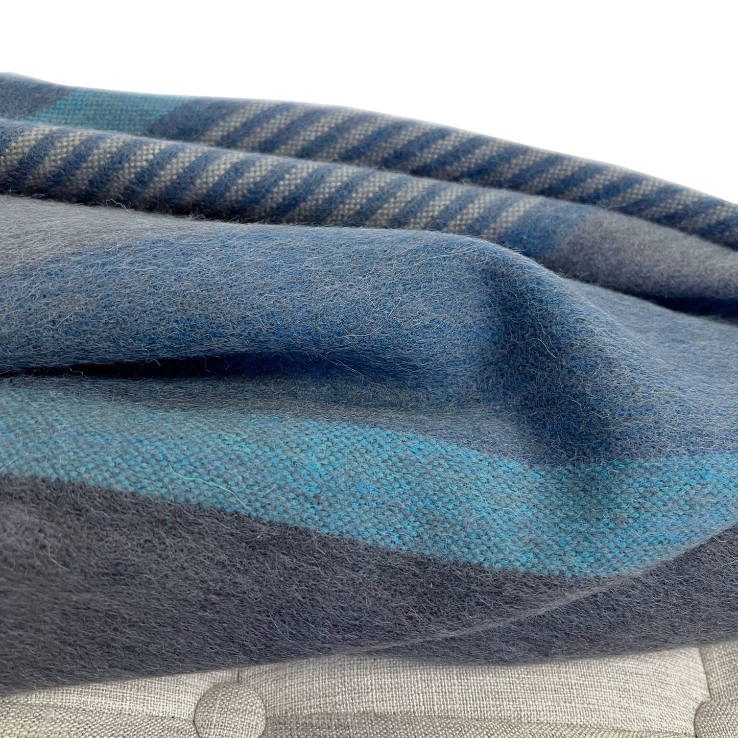Dark Sea Alpaca Throw