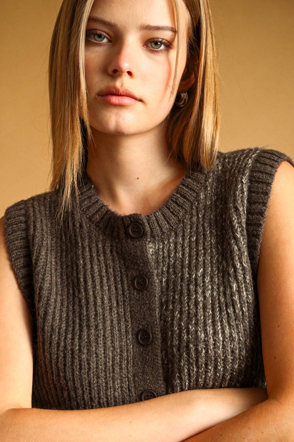 Color Contrasted Vest