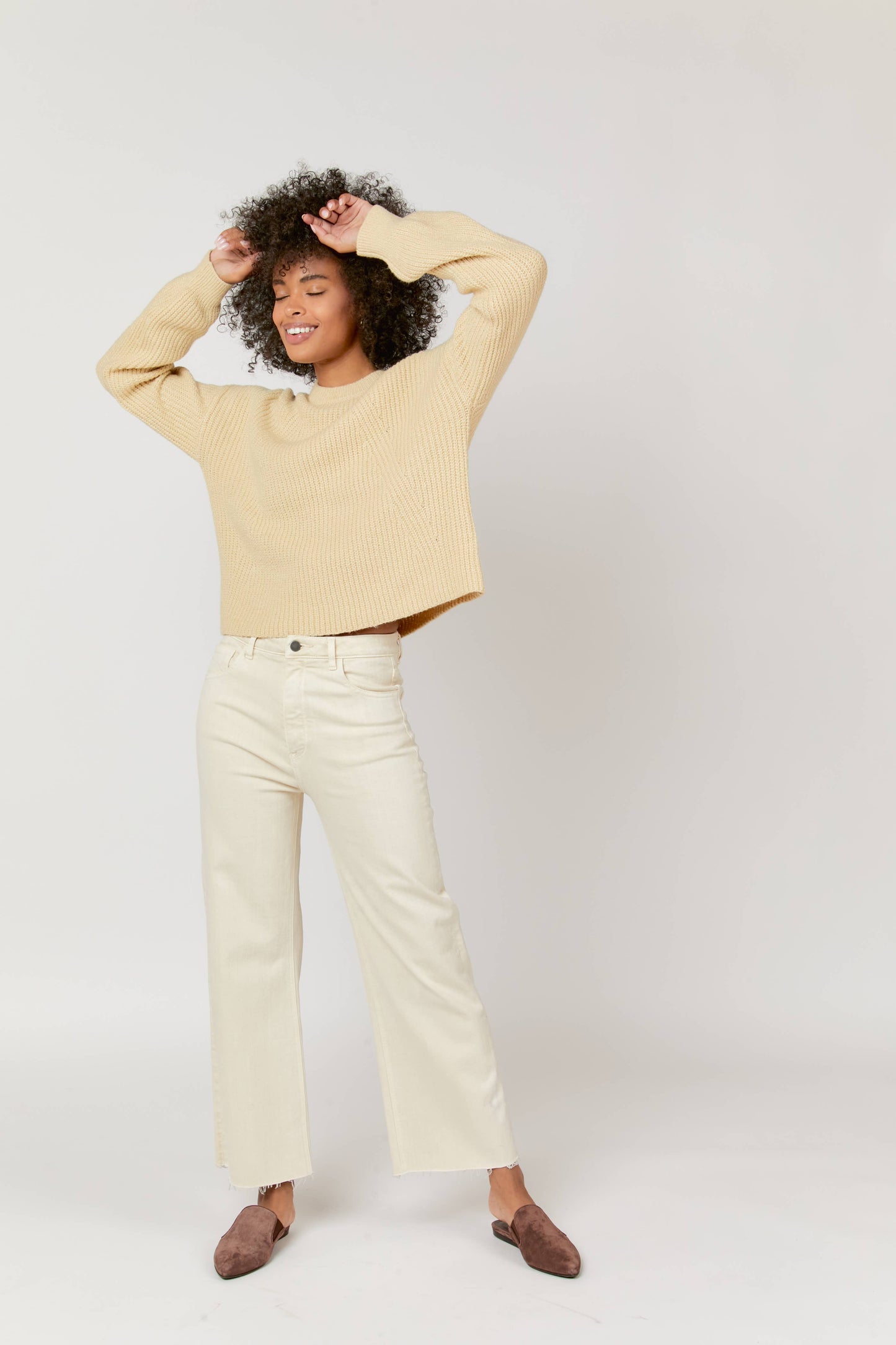 Aberdeen Crop High Rise Jean