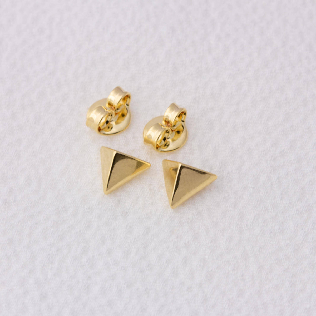 Mini Triangle Earrings