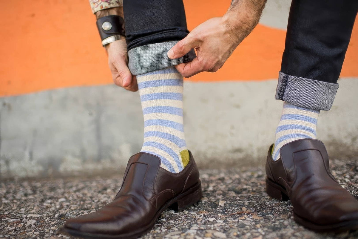 Fog -Eureka Striped Socks