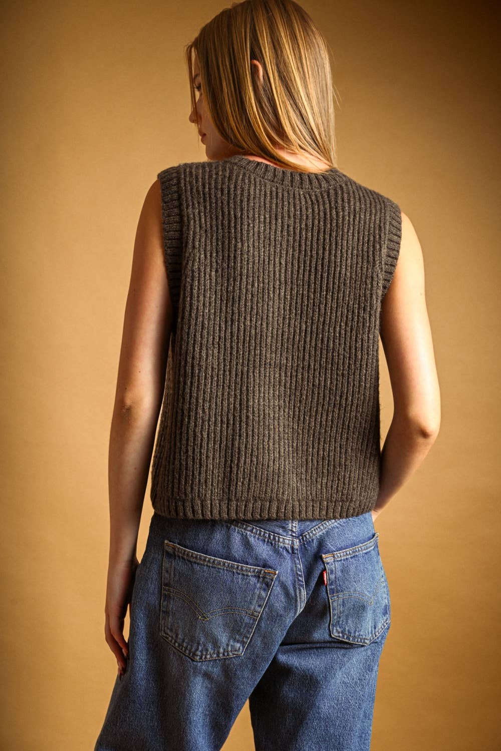 Color Contrasted Vest