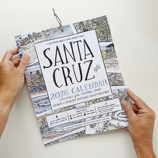 2026 Calendar Illustrations of Santa Cruz
