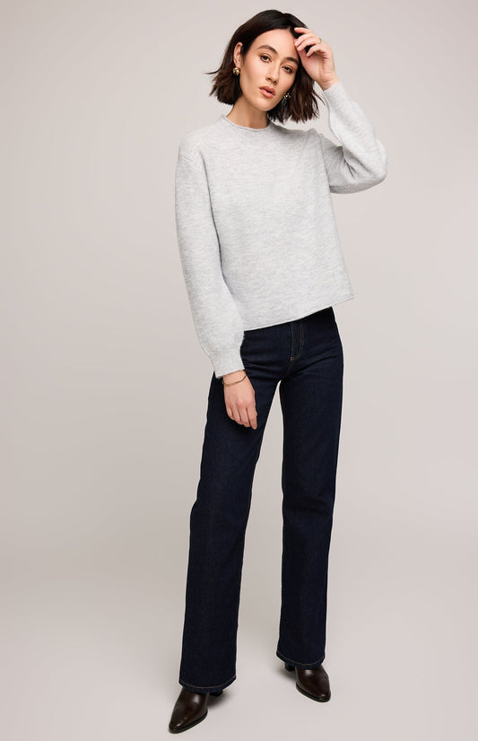 Wanda Heather Gray Pullover Sweater