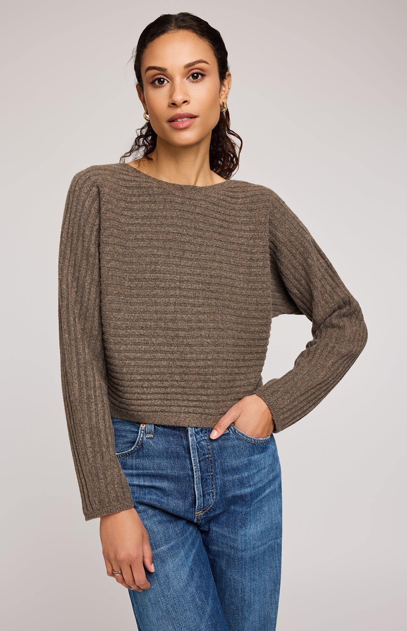 Niko Pullover Sweater - Heather Umber