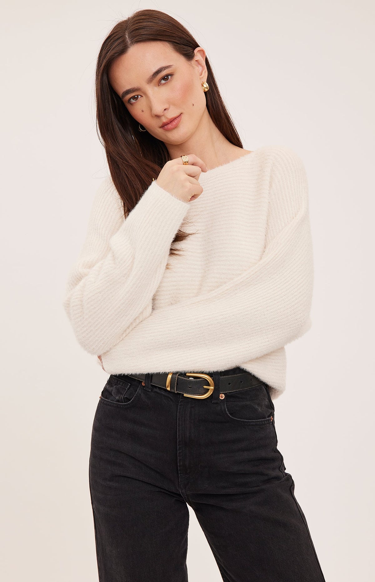 Cream Mara Sweater