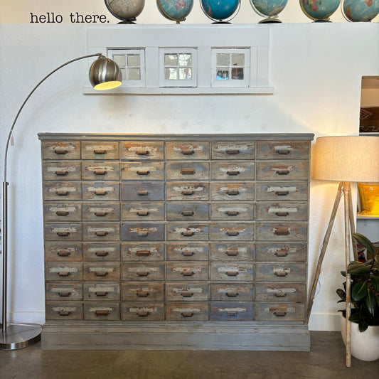 Painted Storage Cabinet