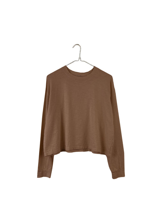 TS - Long Sleeve Boxy Tee 2 colors