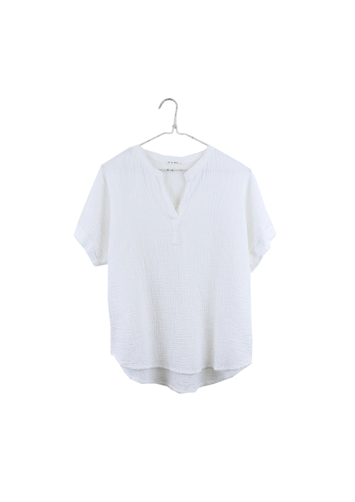 TS - Salt Mandarin Gauze Top