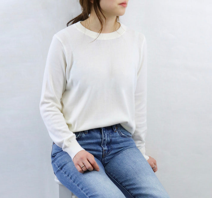 Easy Crewneck Sweater - 2 colors