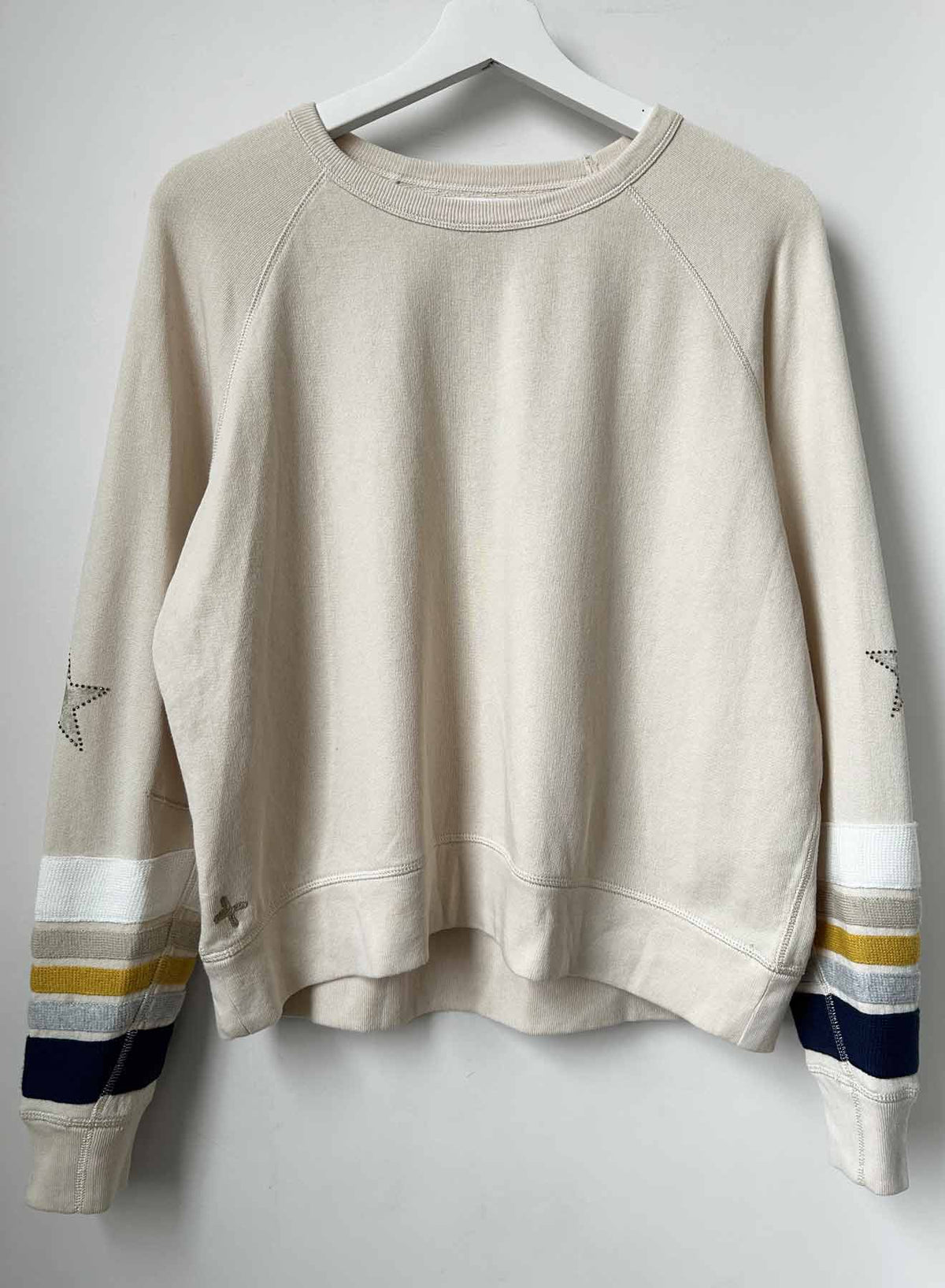 Ecru Single Star Sweatshirt