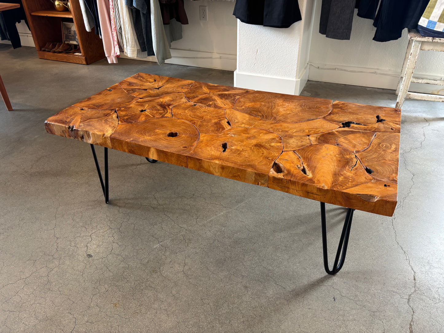 Solid Teak Coffee Table