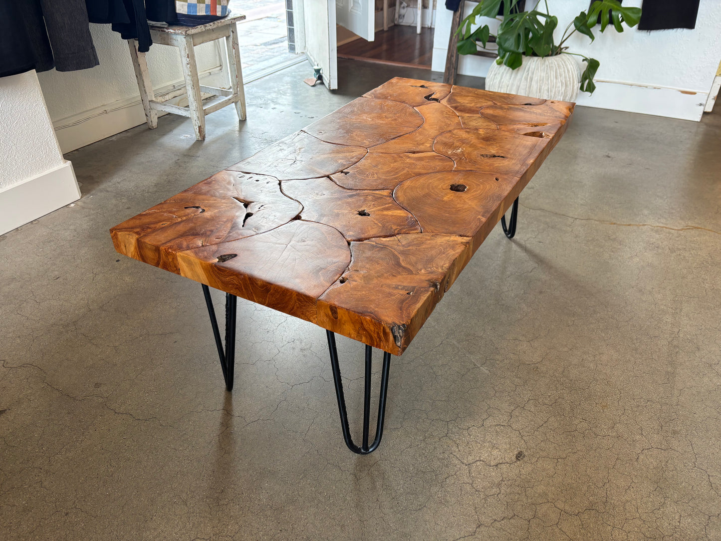 Solid Teak Coffee Table