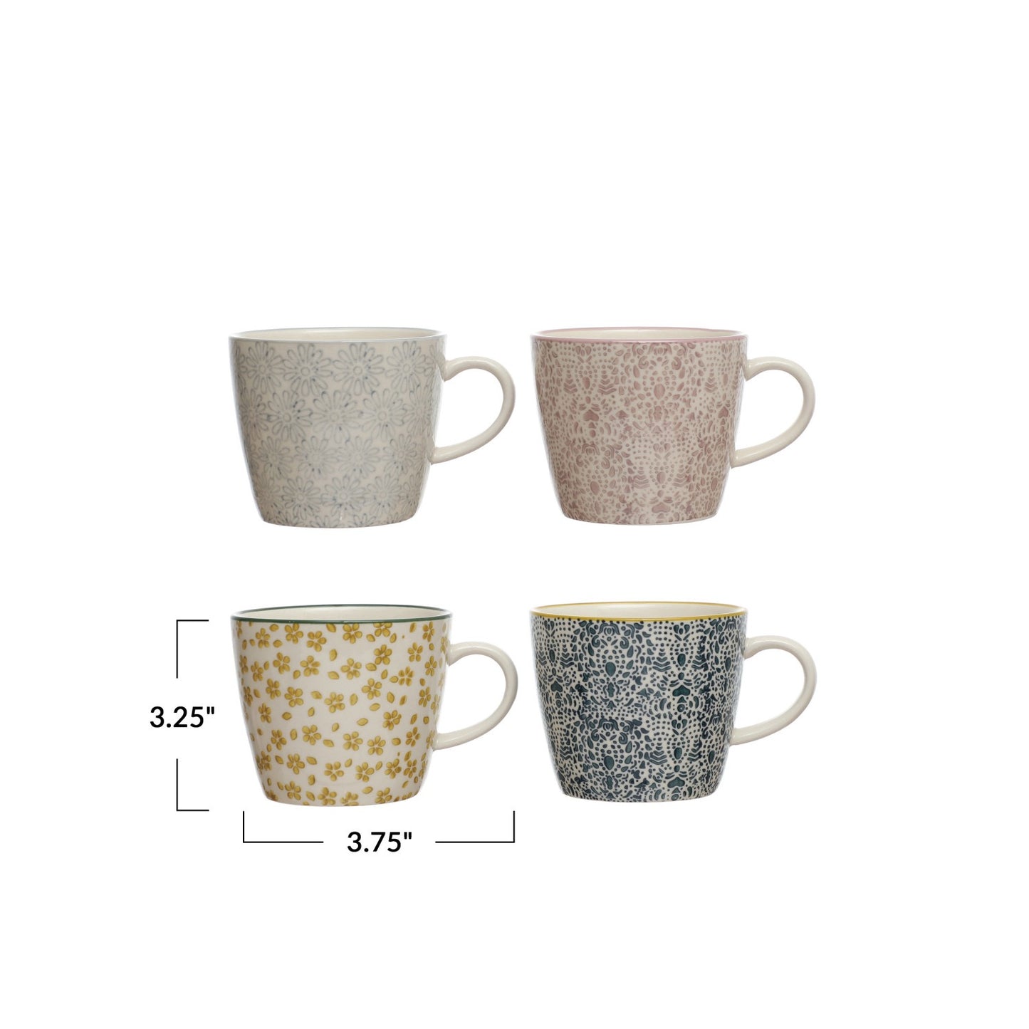 Hand-Stamped Mug