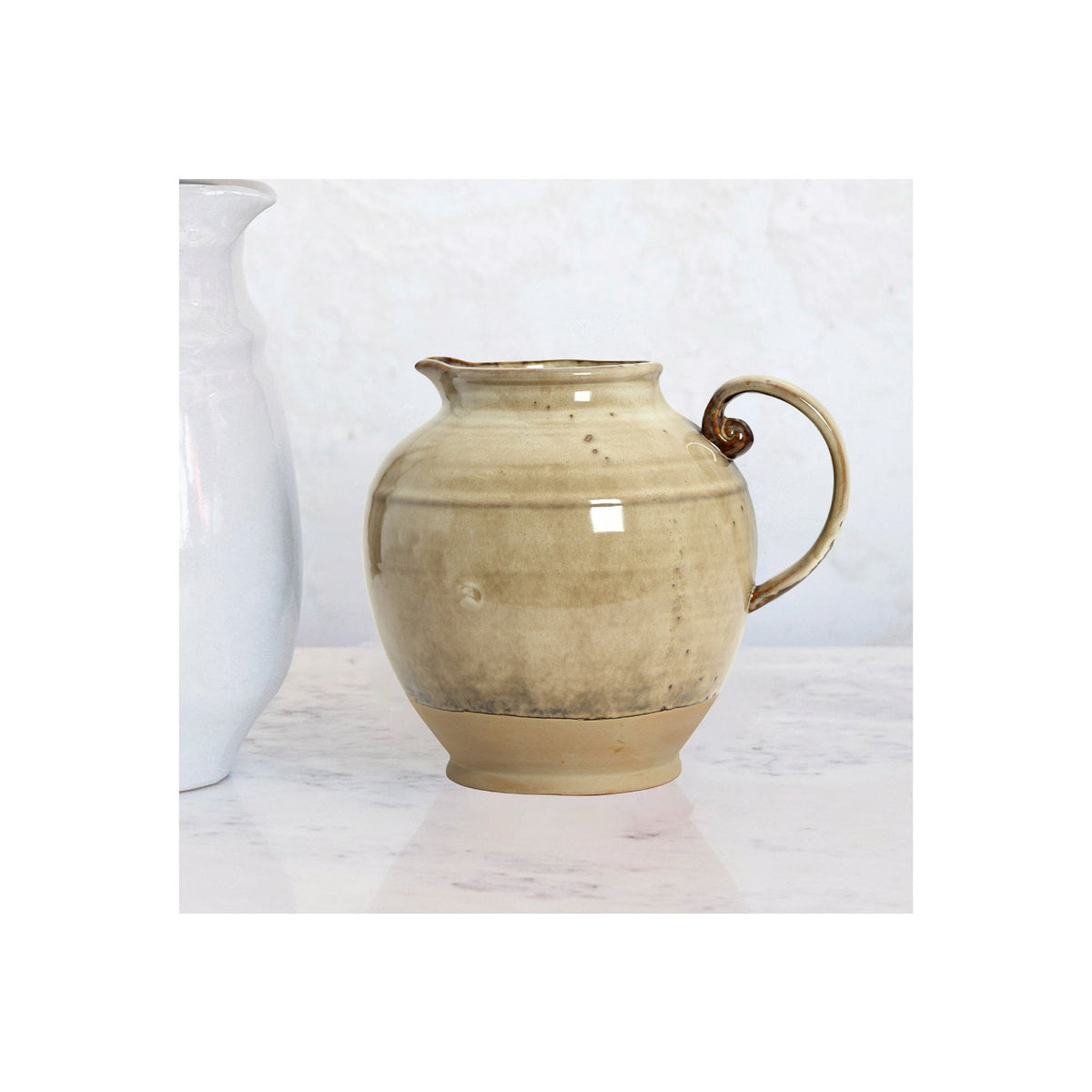 Stoneware Pitcher