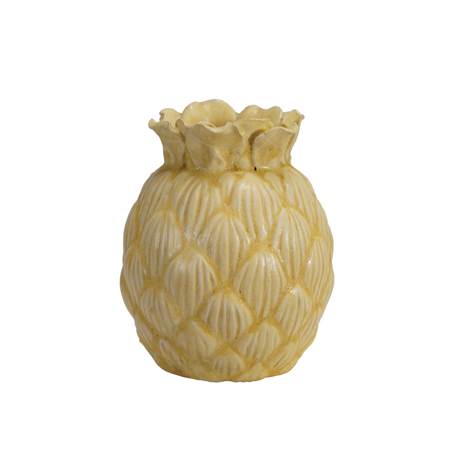 Pineapple Stoneware Vase