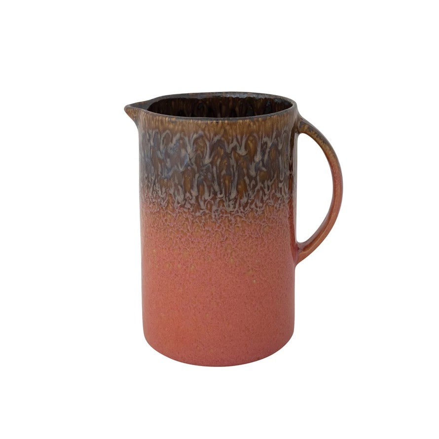 Brown/Pink Pitcher