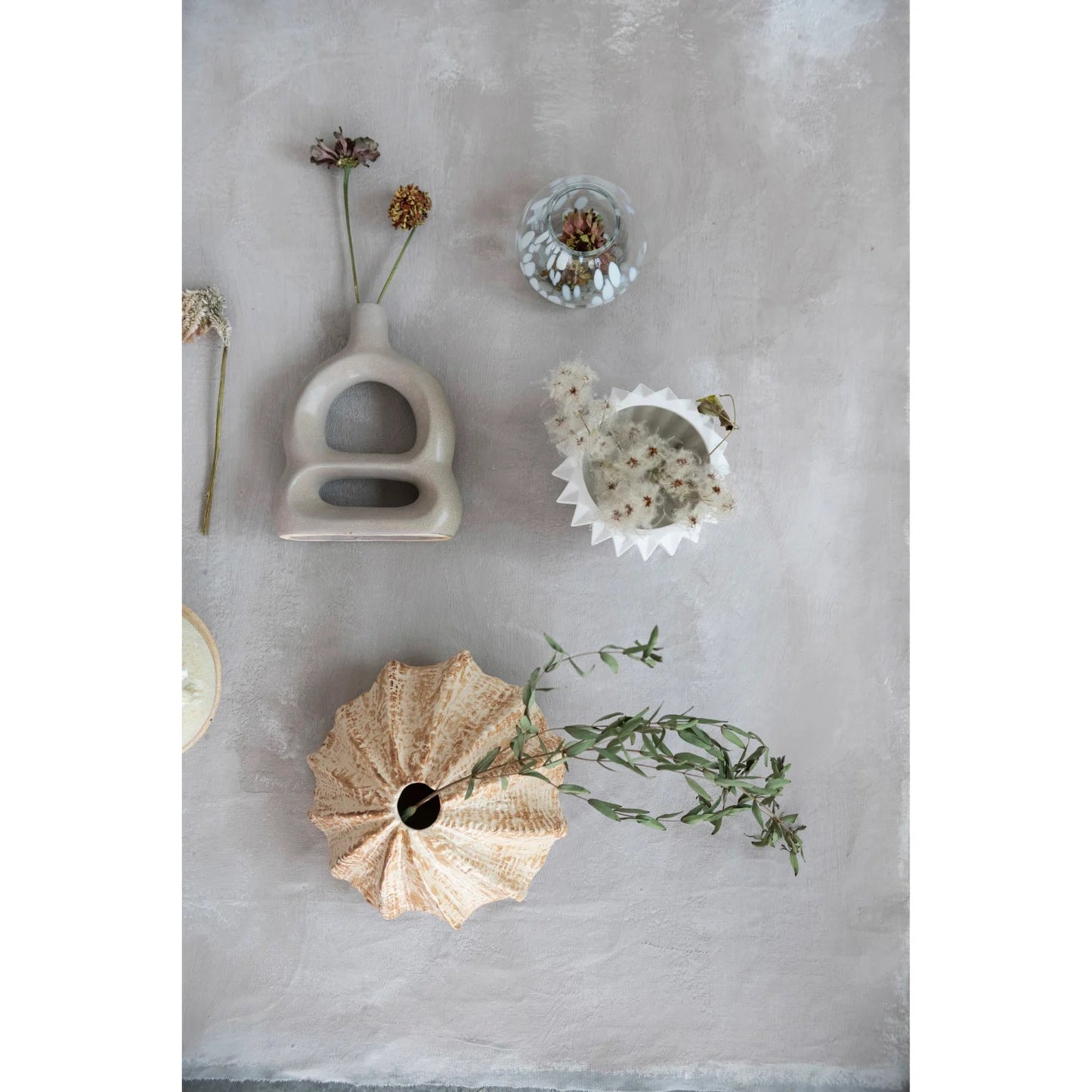 Shell Shaped Vase