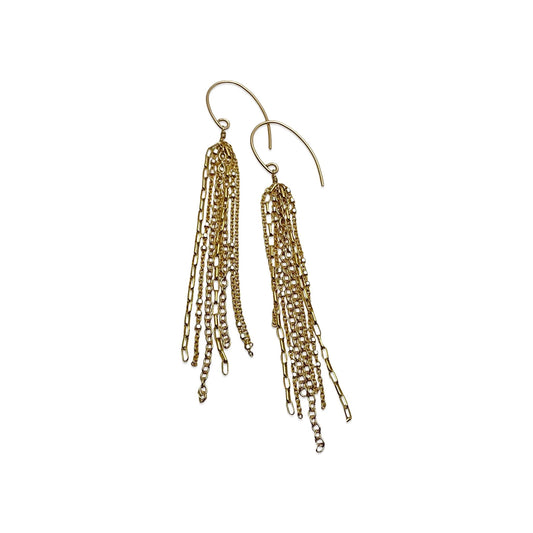 Gold Party Earrings