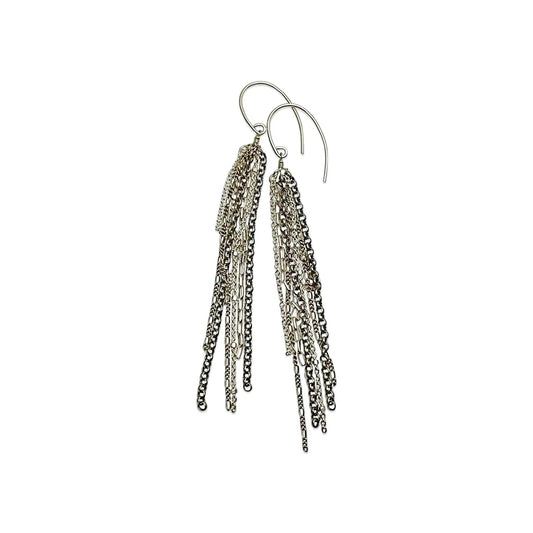 Silver Party Earrings