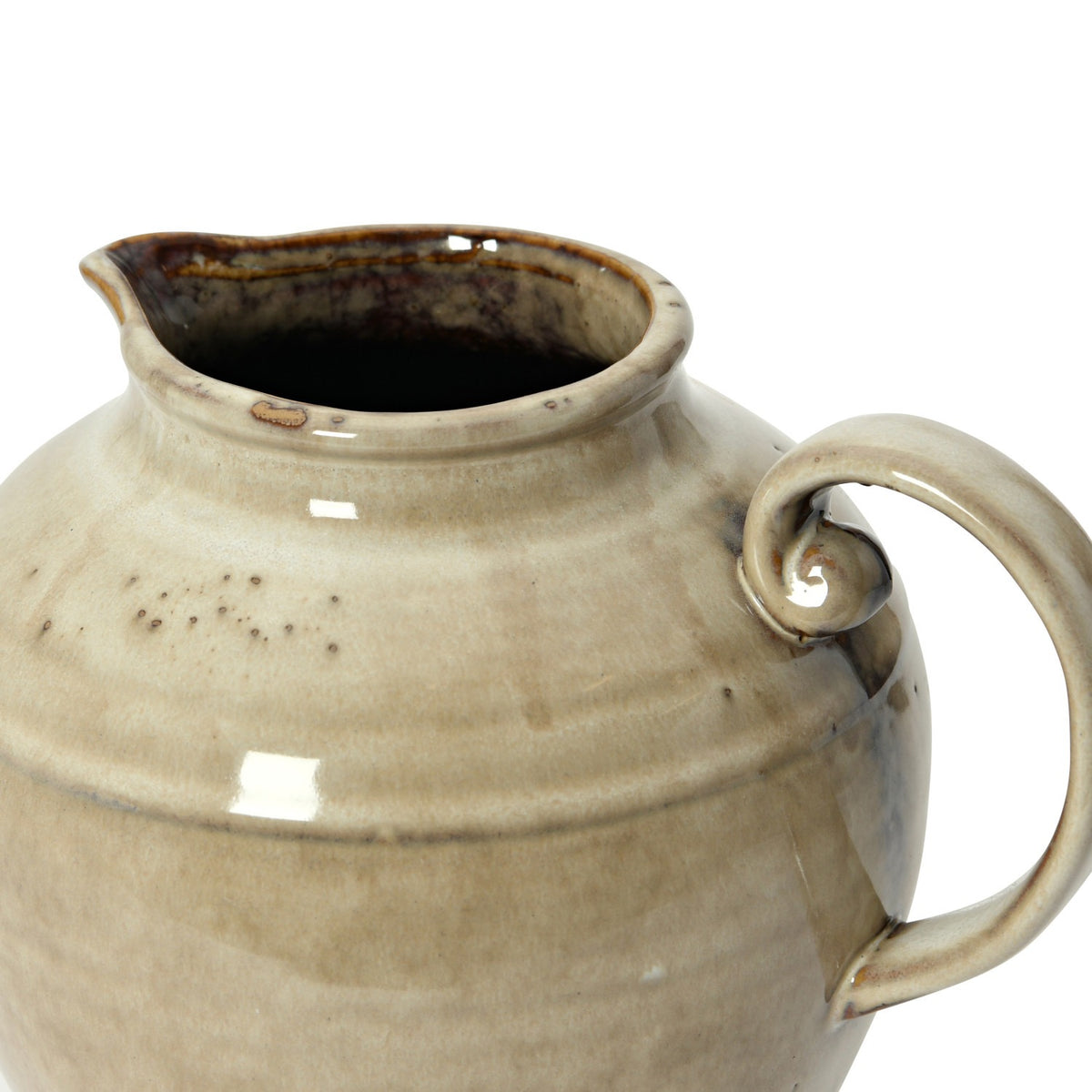 Stoneware Pitcher