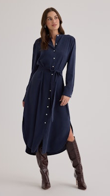 Flowy Hem Maxi Dress