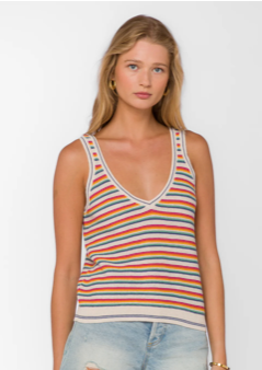 Nadia Sunny Stripe Top