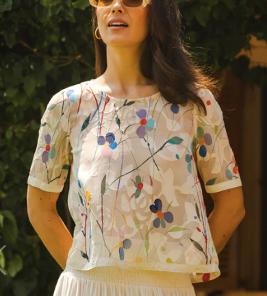 Splendor & Sass Floral Top