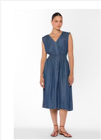Persa Tencel Blue Denim Dress